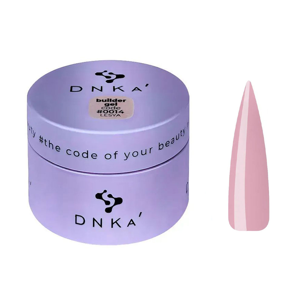 Гель для нарощування нігтів DNKa' Builder Gel 0014 Lesya, 30 мл